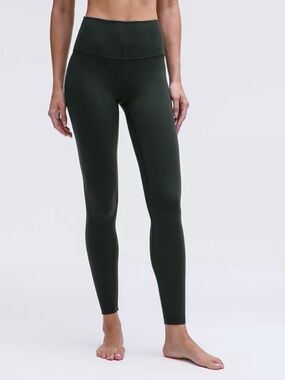 lululemon Align High-Rise Pant 28" Legacy Green SZ 2